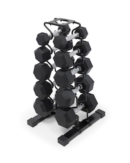 Marcy DBR-150 Dumbbell Set &amp; Rack
