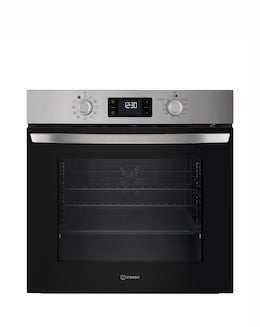 Indesit Turn&amp;Go IO278P1XUK Built-In Electric Single Oven w Pyrolytic Cleaning