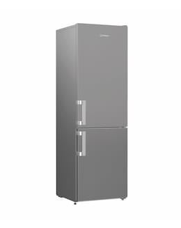 Indesit IKNS 1261 S4UK 60/40 Fridge Freezer Silver + Install