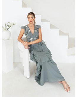 Maya Deluxe Embellished Dress