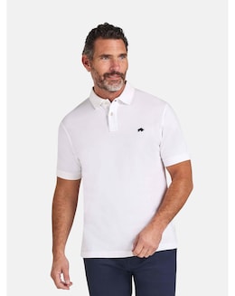 Raging Bull Classic Organic Polo White
