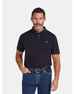 Raging Bull Organic Polo Black