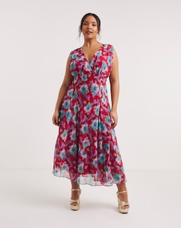 Hope &amp; Ivy Ronia Floral Maxi Dress