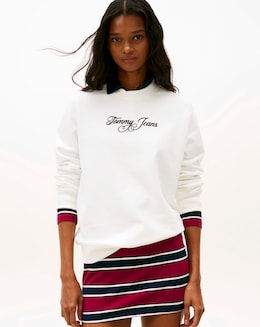 Tommy Jeans Logo Crew Sweatshirt