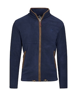 Raging Bull Classic Fleece Zip Through Jacket Navy
