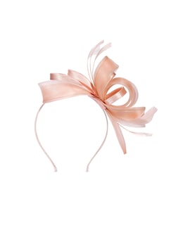 Jon Richard Nude Medium Fascinator Headband