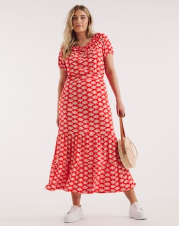 Joe Browns Easy Summer Red Maxi Dress