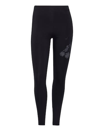 adidas 3 Stripes Floral Leggings