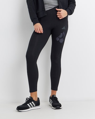 adidas 3 Stripes Floral Leggings
