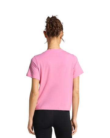 Adidas 3 Stripe Crew Neck T-Shirt