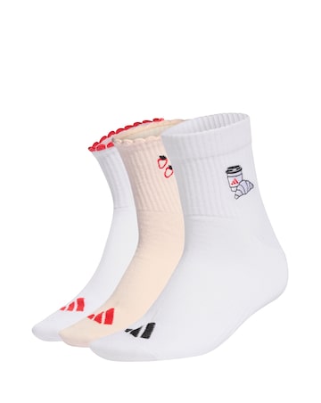Adidas Strawberry 3 Pack Socks
