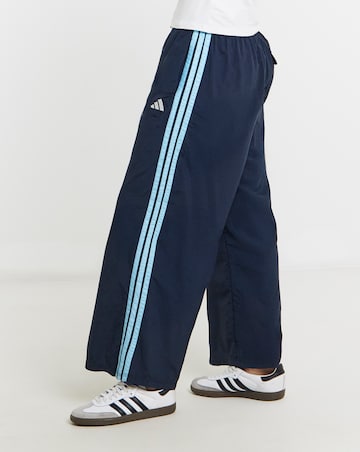 Adidas 3 Stripe Wide Leg Jogger