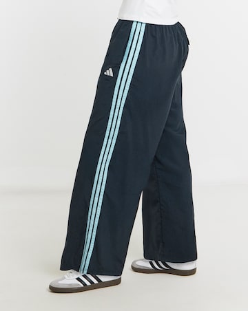 Adidas 3 Stripe Wide Leg Jogger