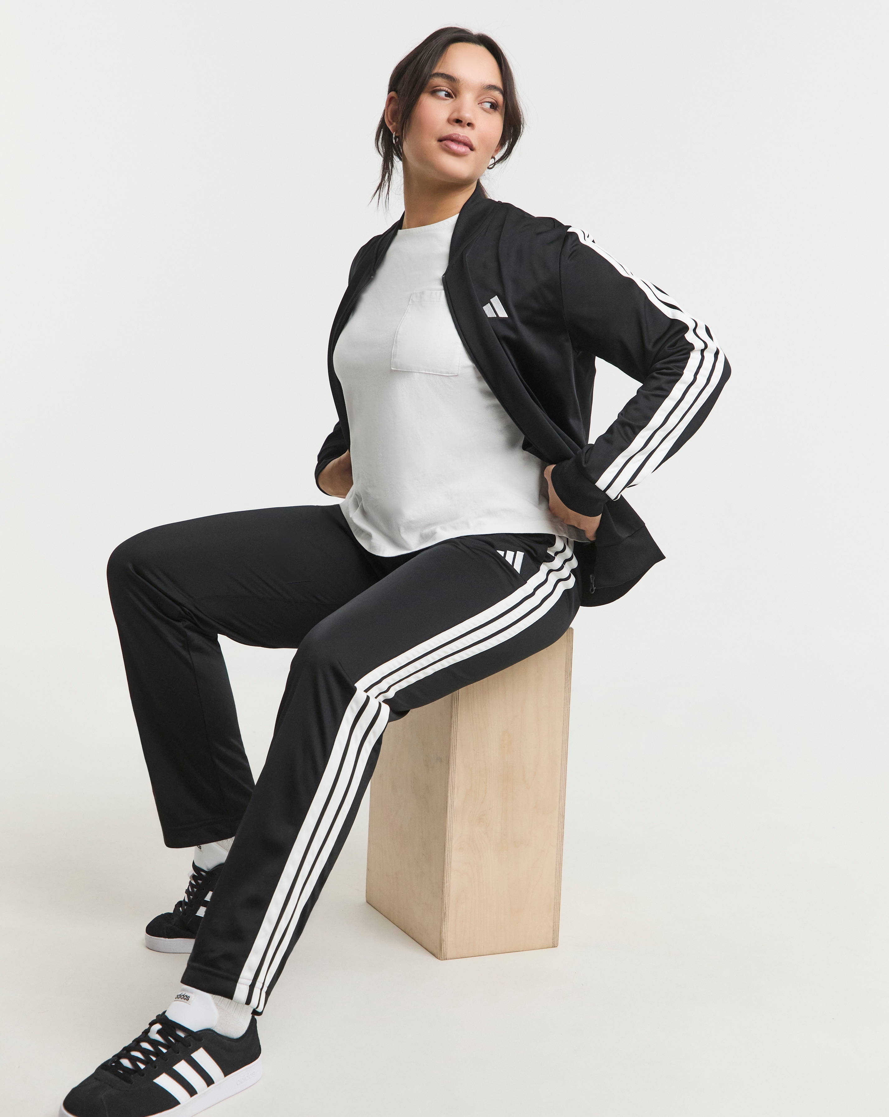 adidas Essentials 3 Stripes Tracksuit