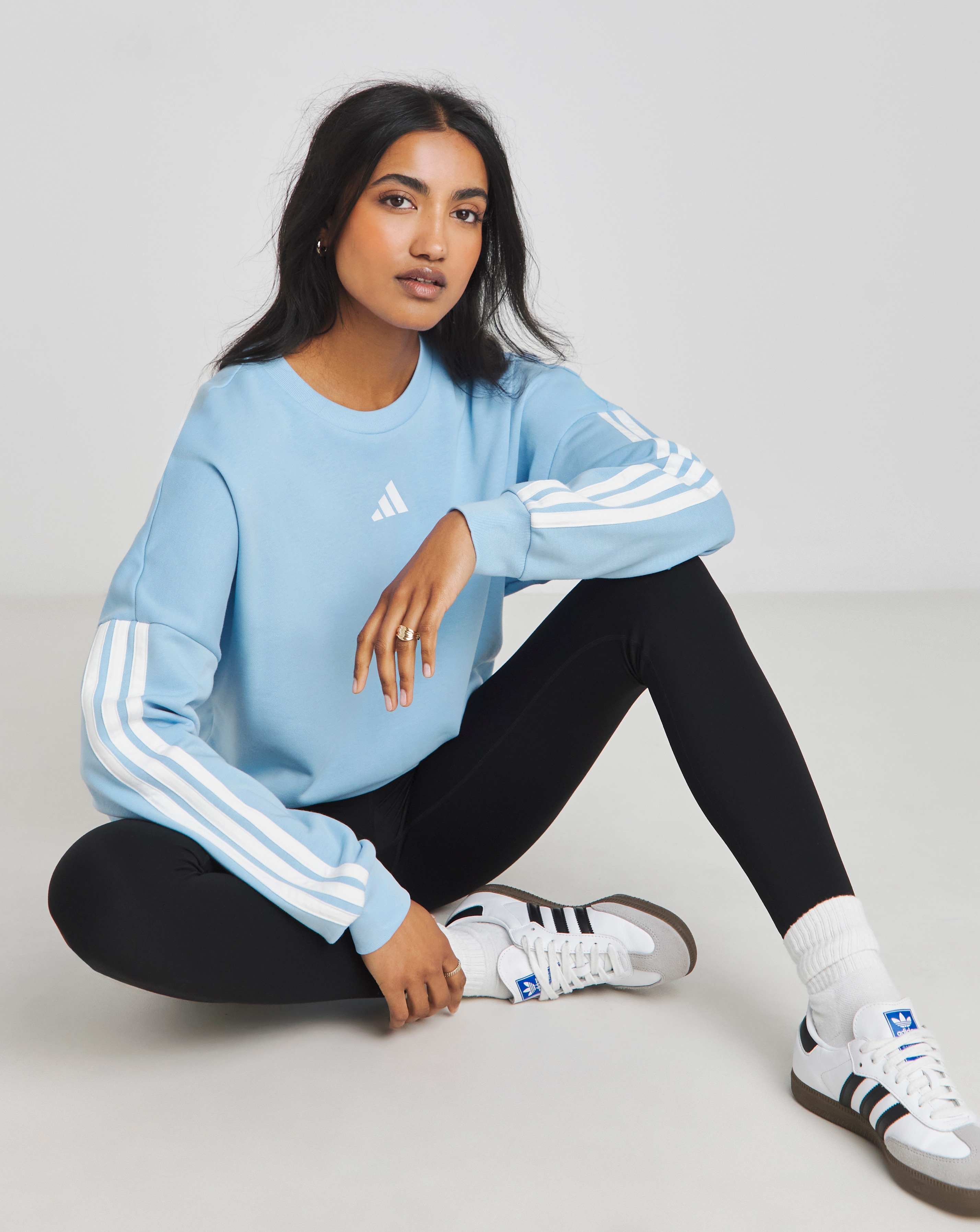 adidas 3 Stripes French Terry Sweatshirt