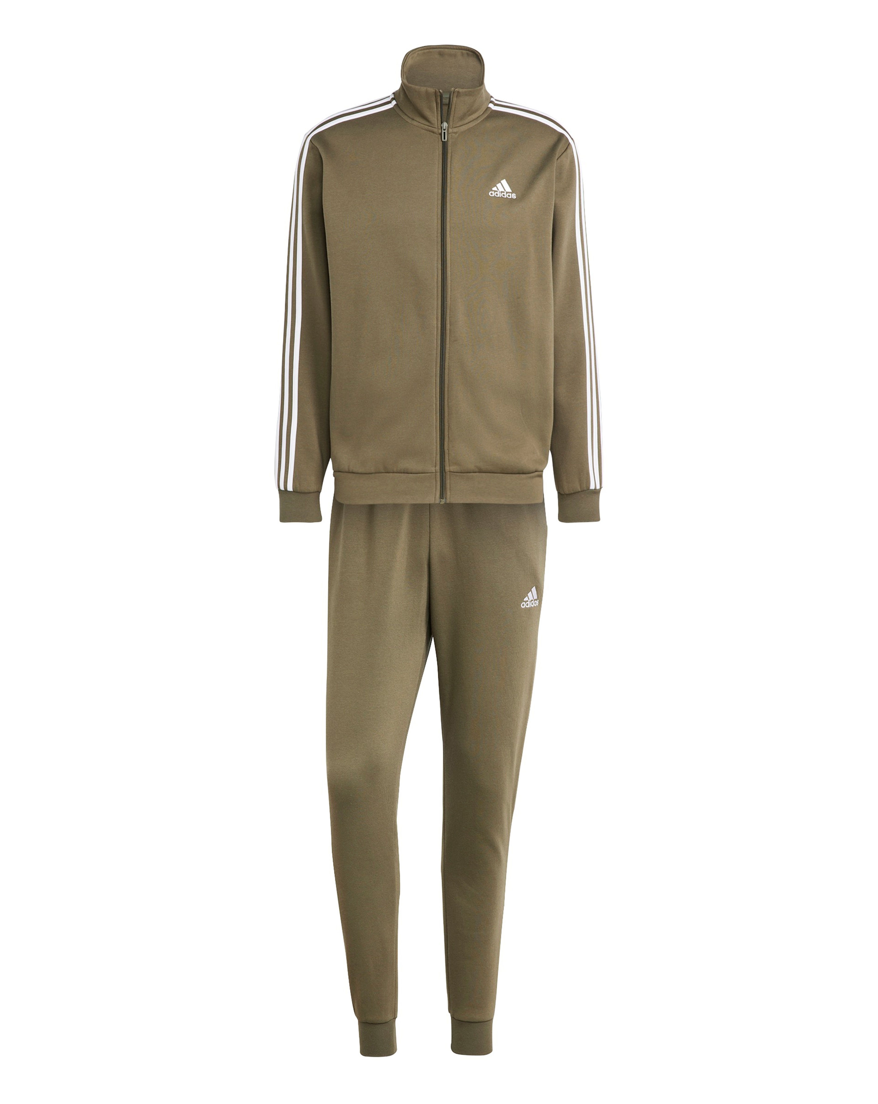 adidas 3 Stripes Fleece Tracksuit