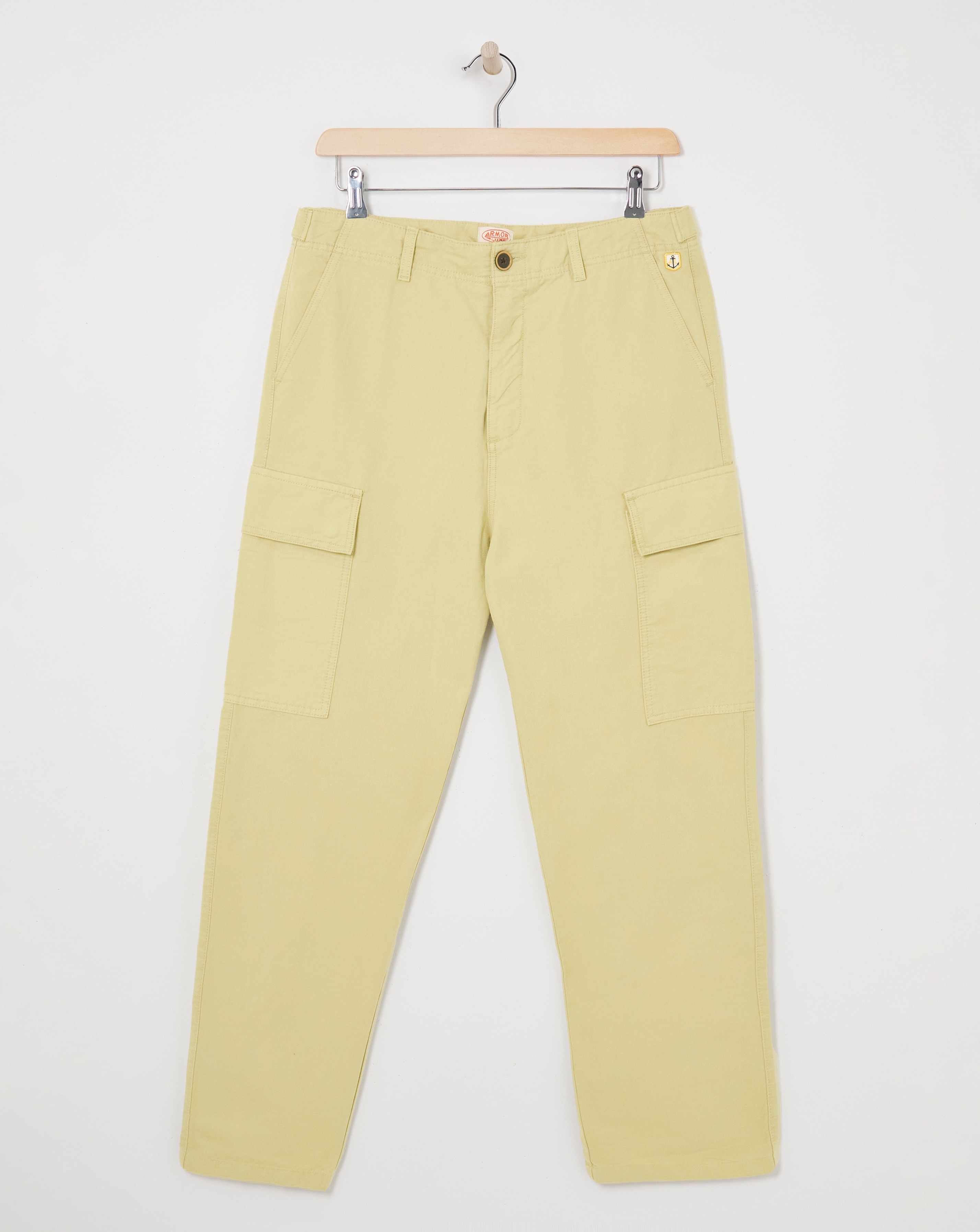 Armor Lux Cargo Trouser - Pale Olive