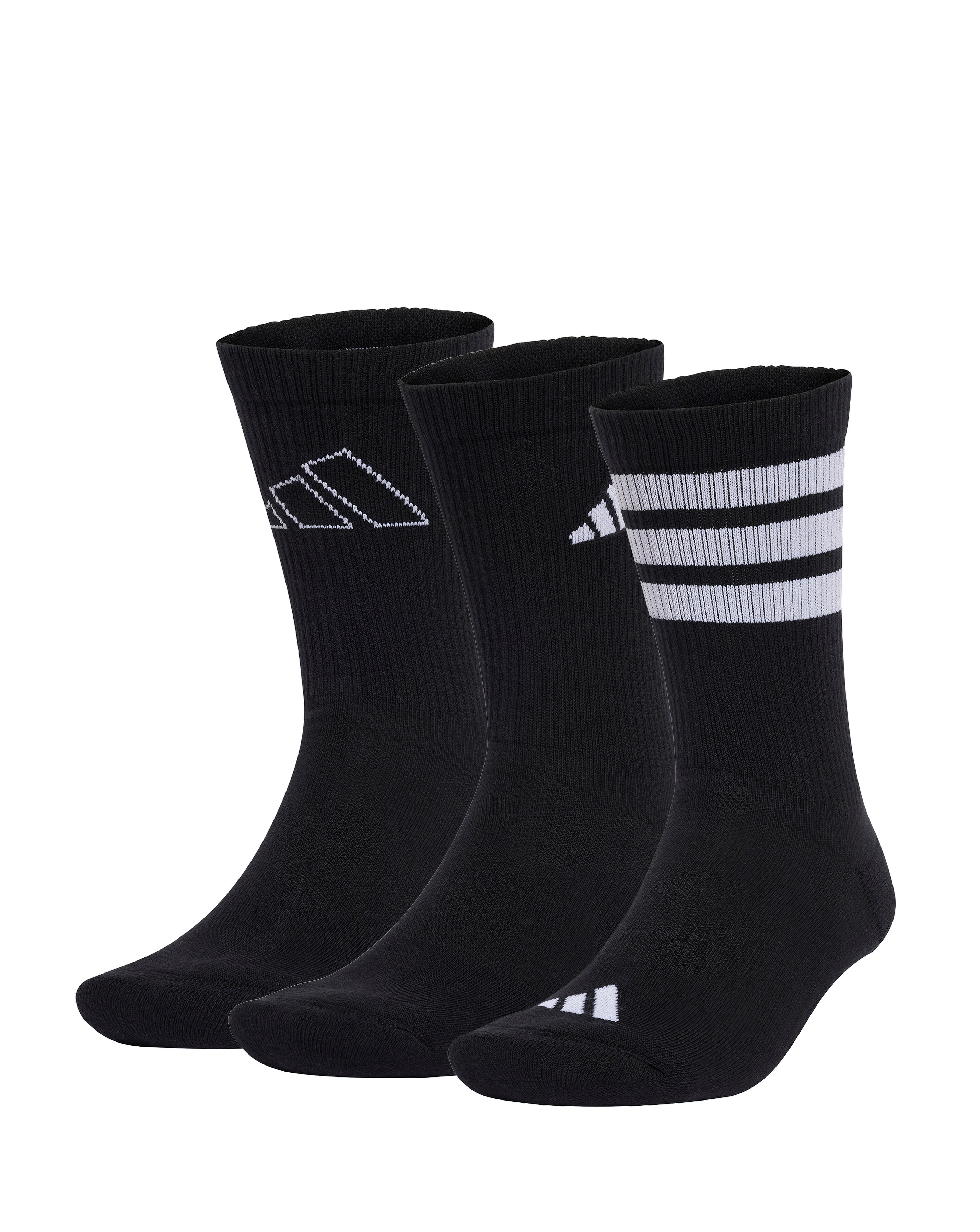 adidas Logo 3 Pack Socks