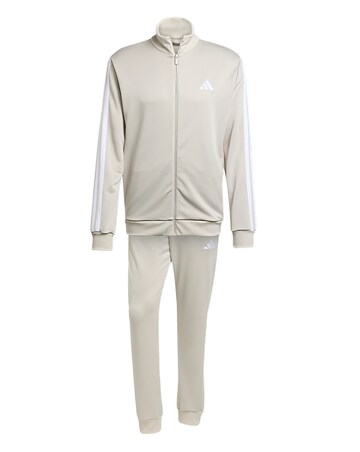 adidas 3 Stripe French Terry Tracksuit
