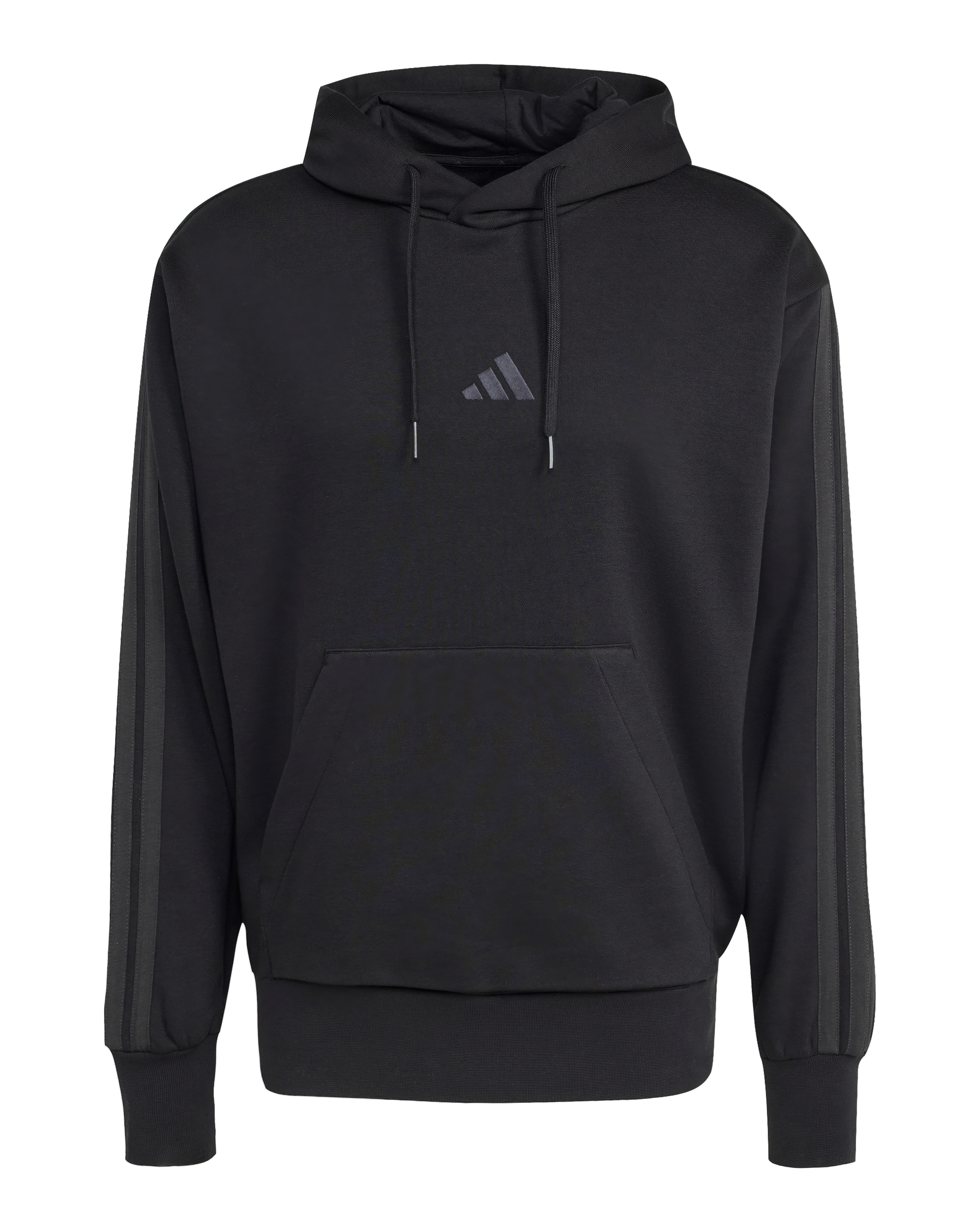 adidas 3 Stripes Fleece Hoodie