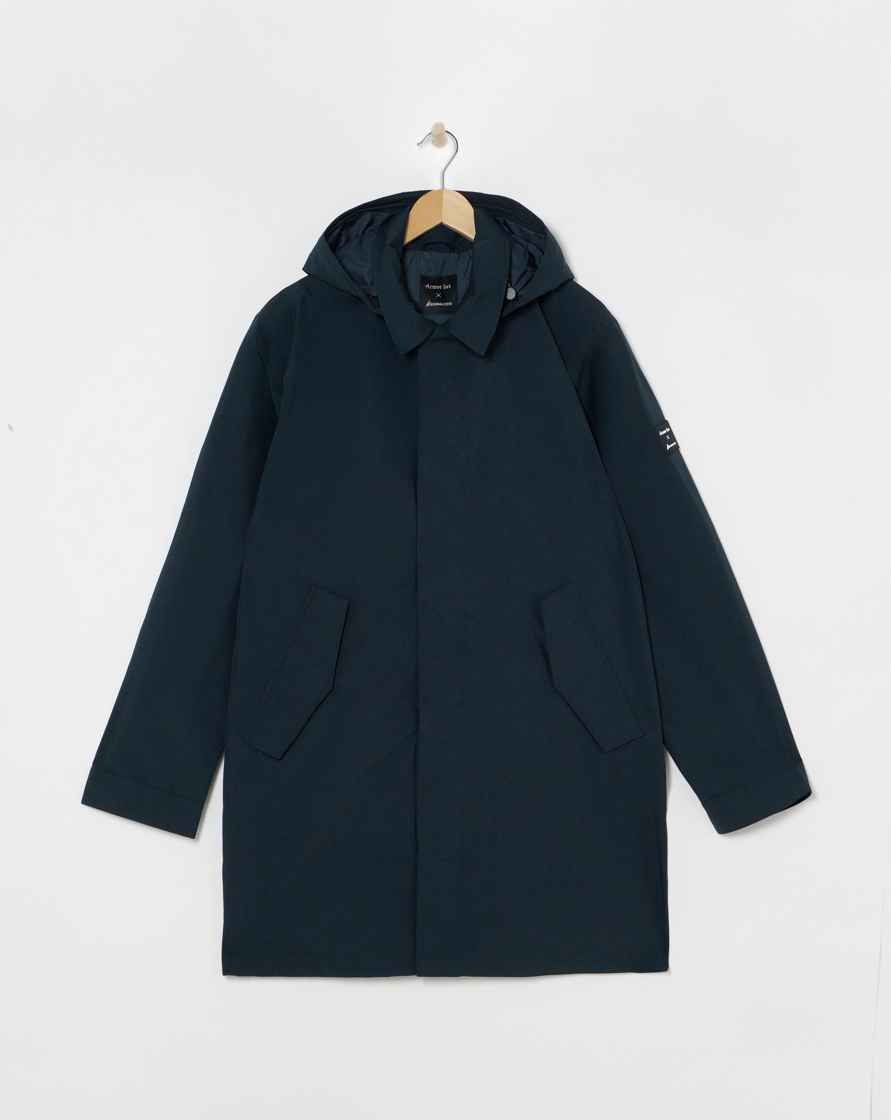 Armor Lux Classic Coat - Blue