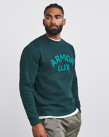 Armour Lux Classic logo Sweatshirt - Teal
