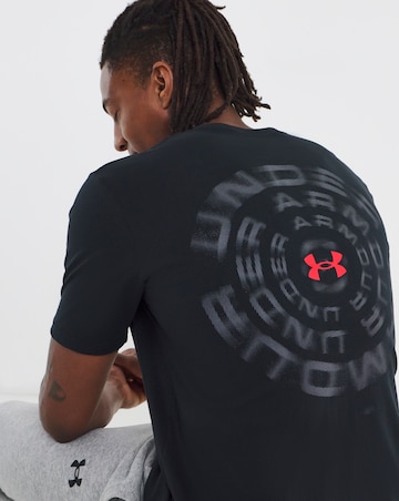 Under Armour Back Print Blur Logo T-Shirt