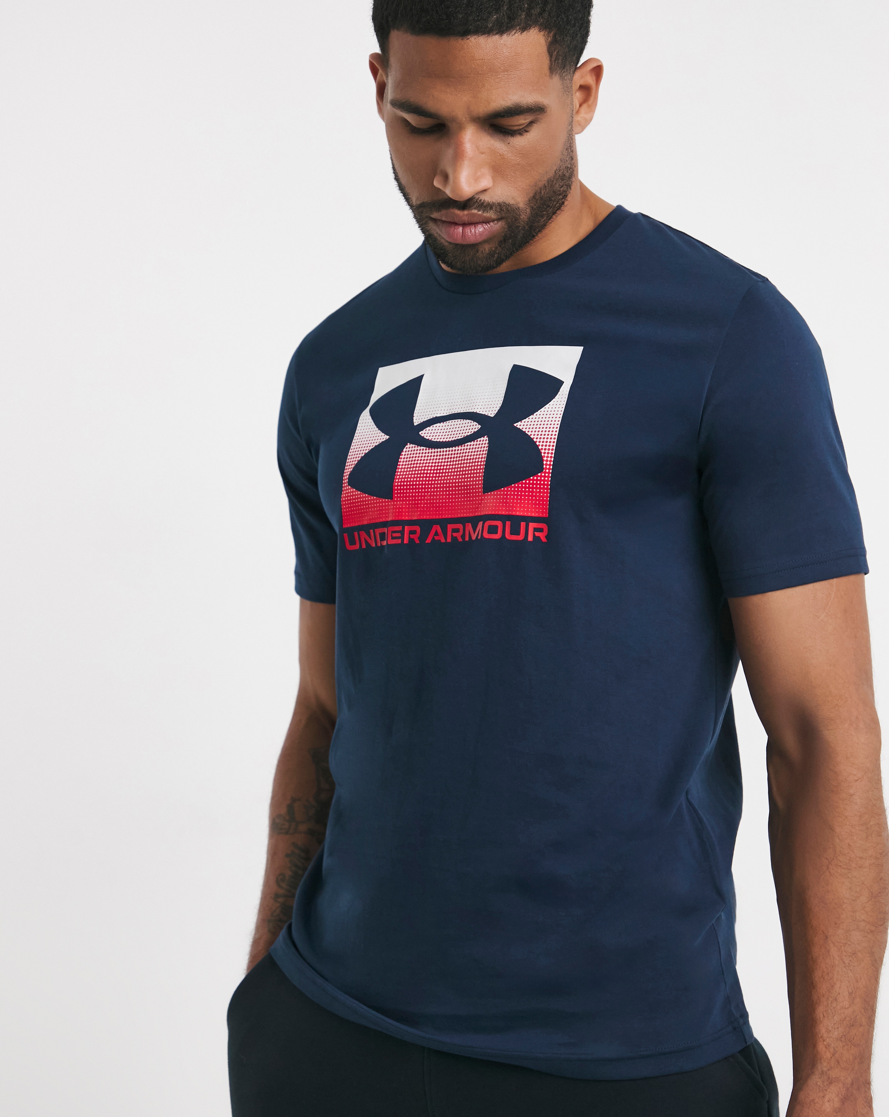 Under Armour Boxed Logo SS T-Shirt