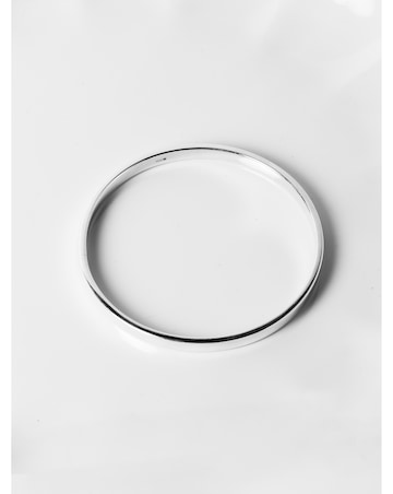 Simply Silver Sterling Silver 925 Classic Bangle