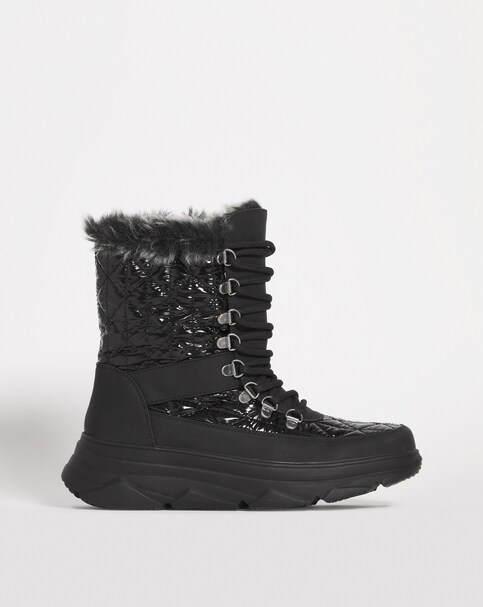 Lace Front Snow Boots EEE Fit