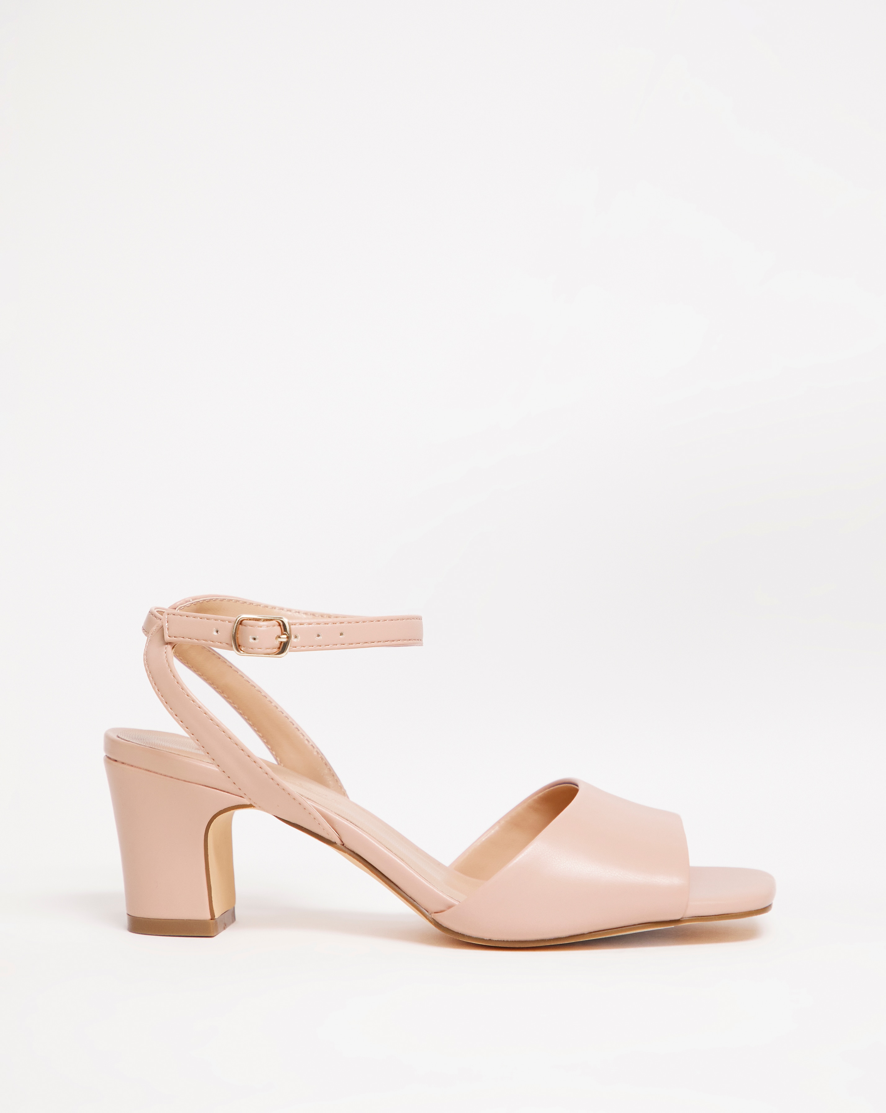 Ankle Strap Block Heel Sandal E Fit