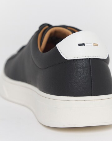Boss Kieran Leather Trainers - Black