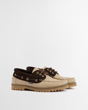 Barbour Deck Boat Shoe - Sand/Brown
