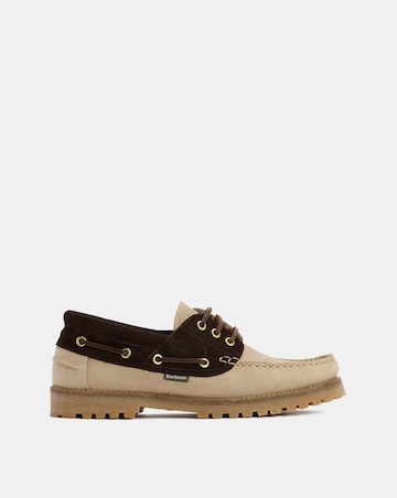 Barbour Deck Boat Shoe - Sand/Brown