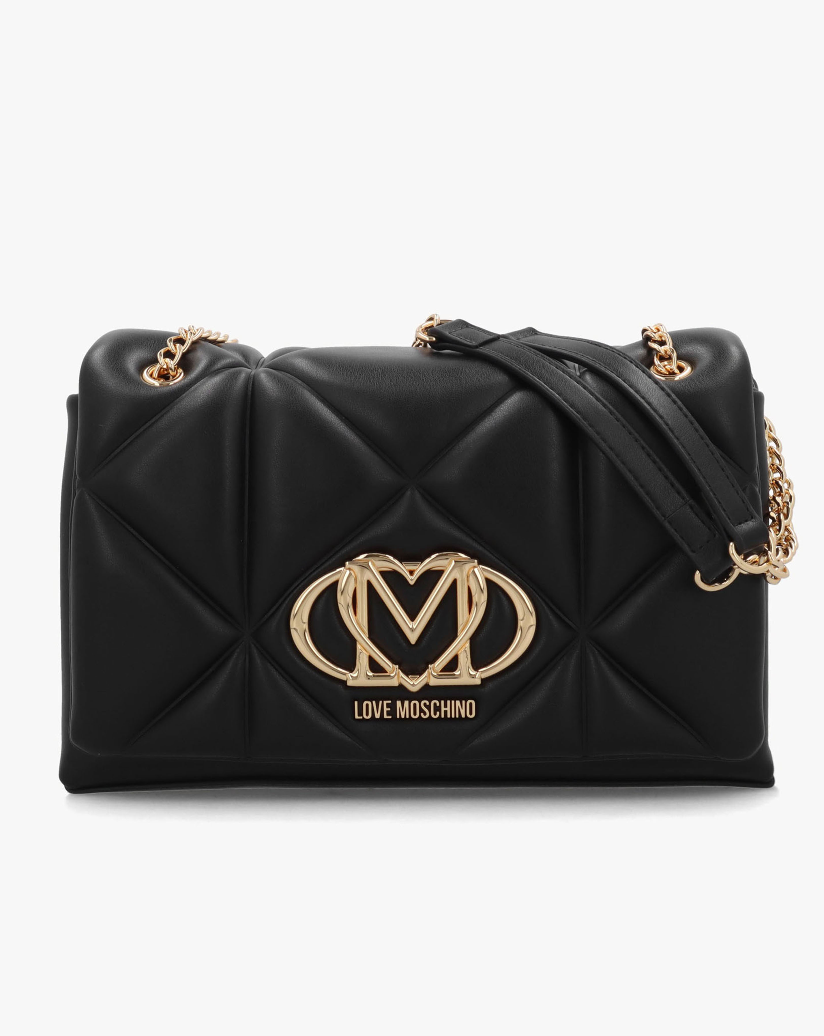 New In - Love Moschino Heart Logo Shoulder Bag