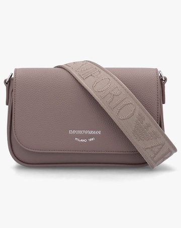 Emporio Armani Taupe Cross-Body Bag