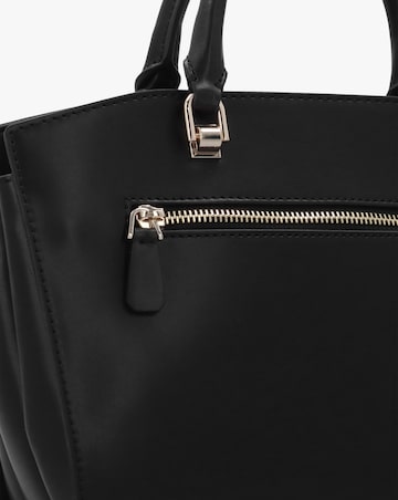 Guess Queensland Luxury Black Satchel Bag