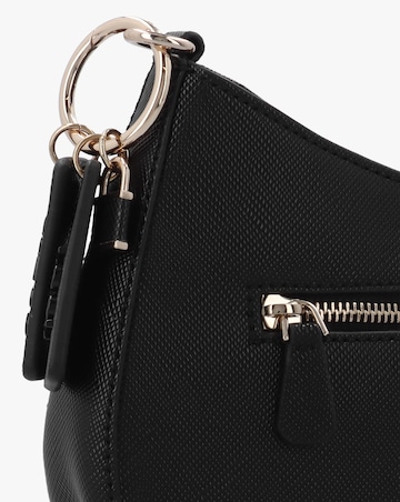 Guess Noelle II Top Zip Black Shoulder Bag
