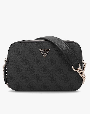 Guess Noelle II Coal Logo Cross-Body Camera Bag