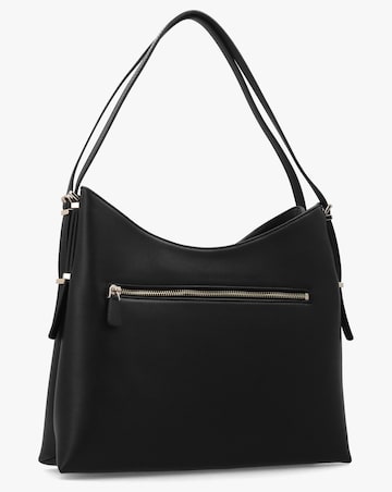 Guess Lefia Large Black Hobo Bag