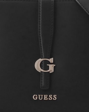 Guess Carrie Girlfriend Black Satchel Bag