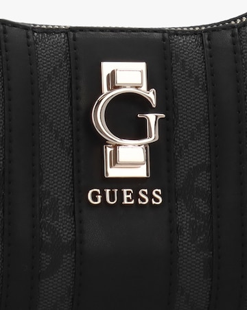 Guess Erenia Top Zip Coal Logo Shoulder Bag
