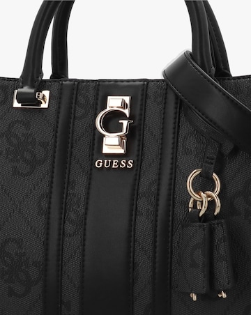 Guess Erenia Girlfriend Coal Logo Satchel Bag