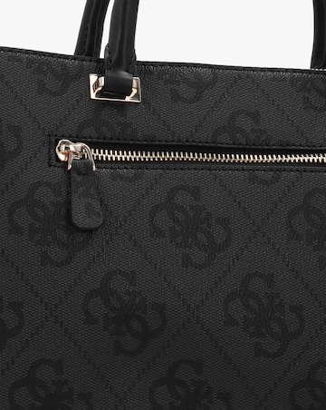 Guess Erenia Girlfriend Coal Logo Satchel Bag