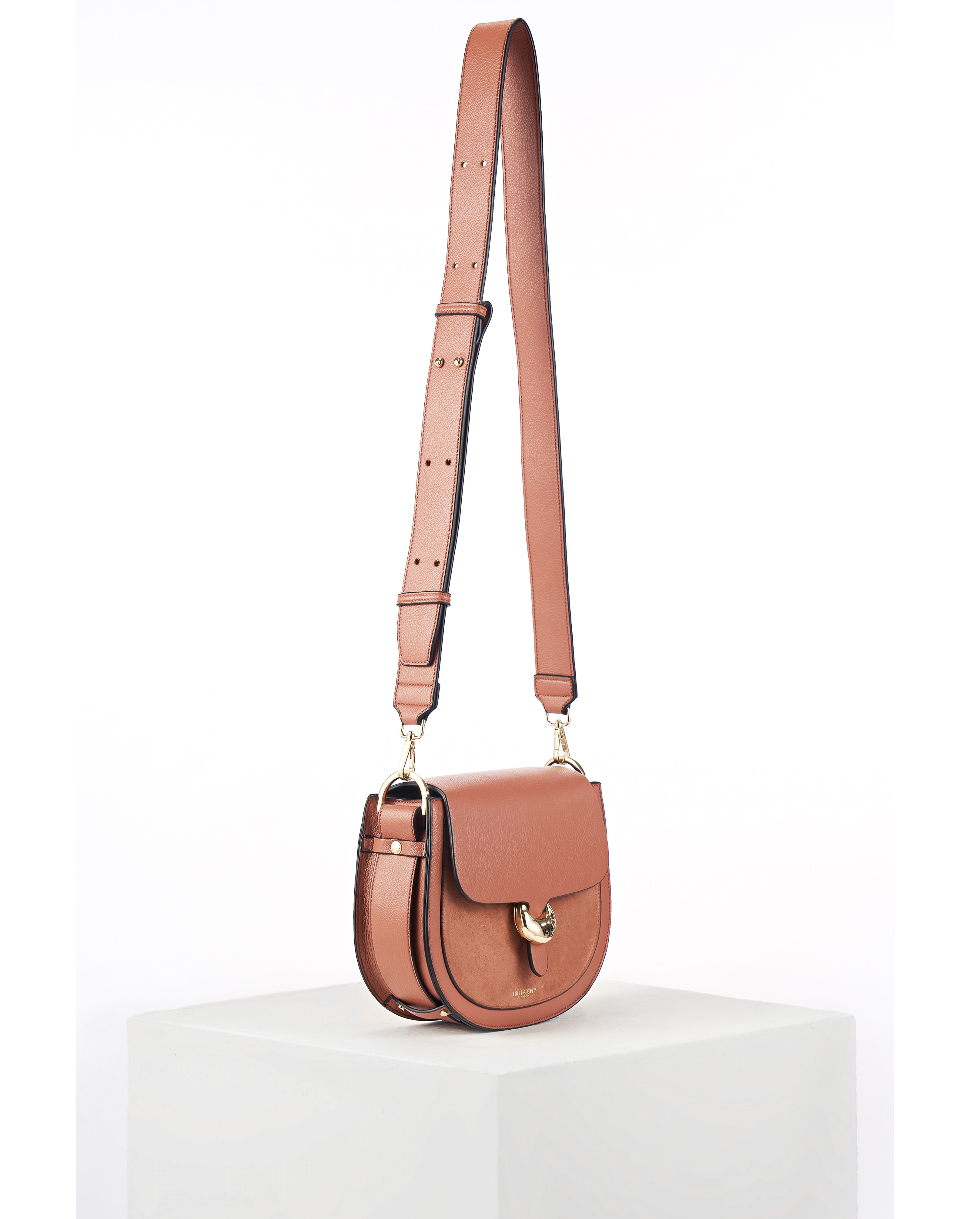New In - Luella Grey Venetia Pink Crossbody