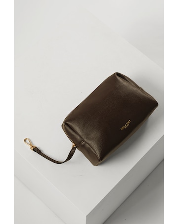 Luella Grey Pandora Chocolate Suede Hobo