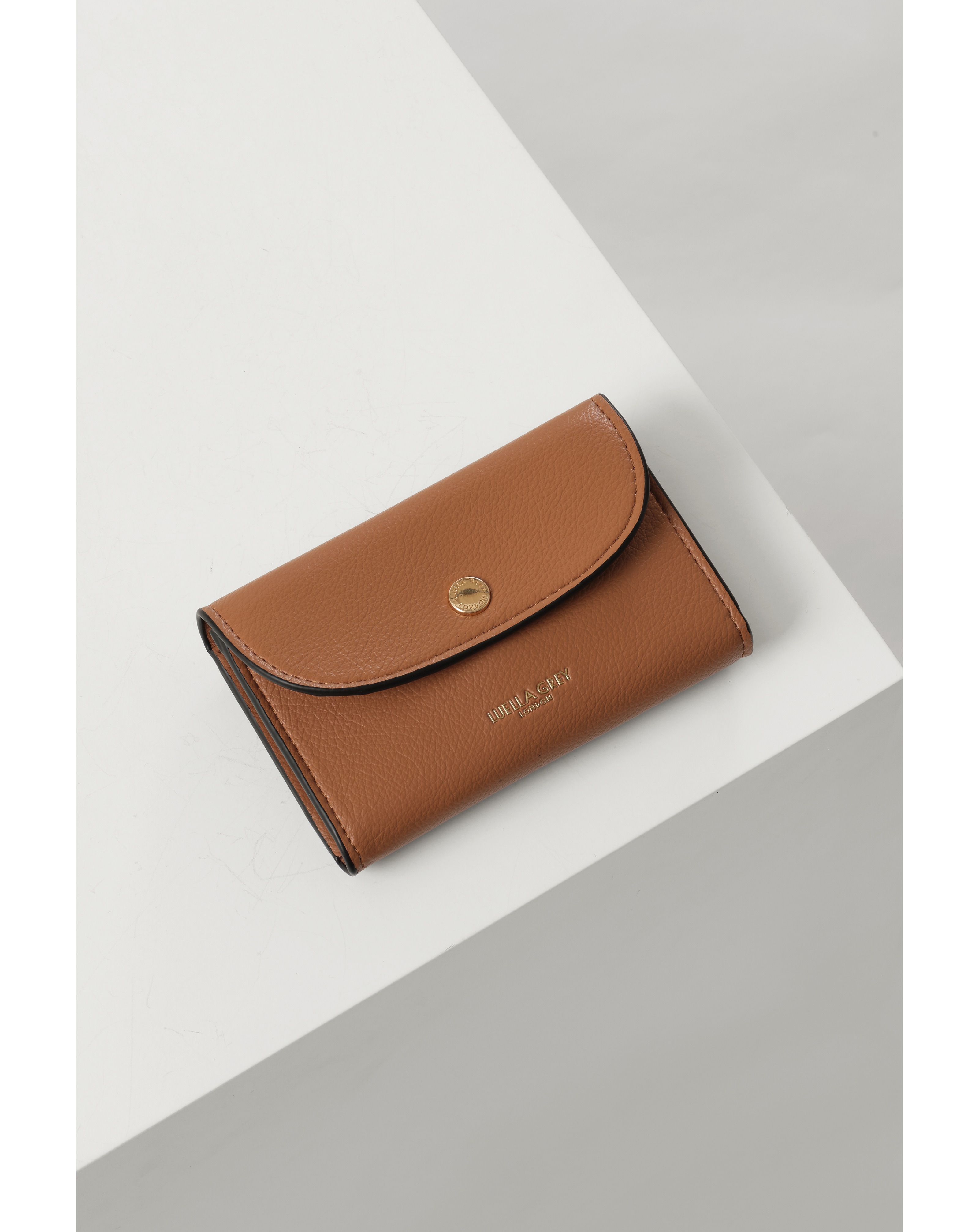 New In - Luella Grey Marina Camel Medium Purse
