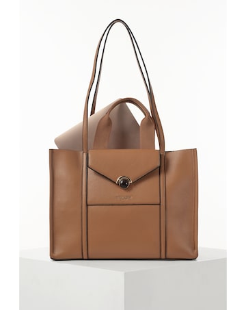 Luella Grey  Darcy Camel Laptop Tote