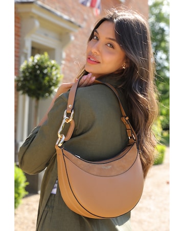 Luella Grey  Hester Camel Shoulder Bag