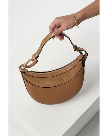 Luella Grey  Hester Camel Shoulder Bag